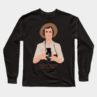 Vivian Maier - Master of the Unseen: Revelations in Monochrome Long Sleeve T-Shirt